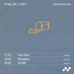 08.11.2024 Macadam w/ Edouard Hauki