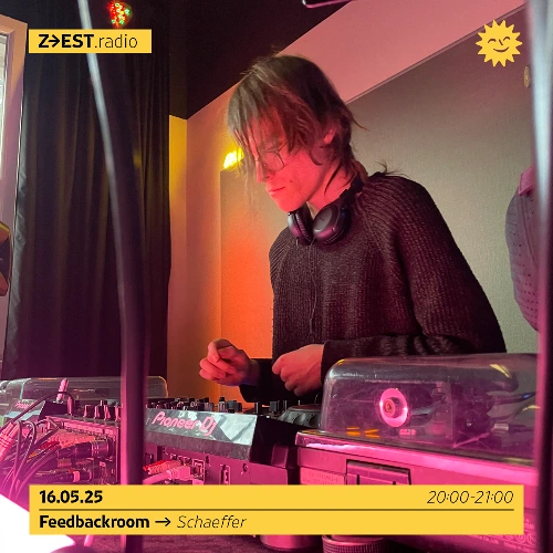 Feedbackroom avec Schaeffer Soundcloud podcast image for