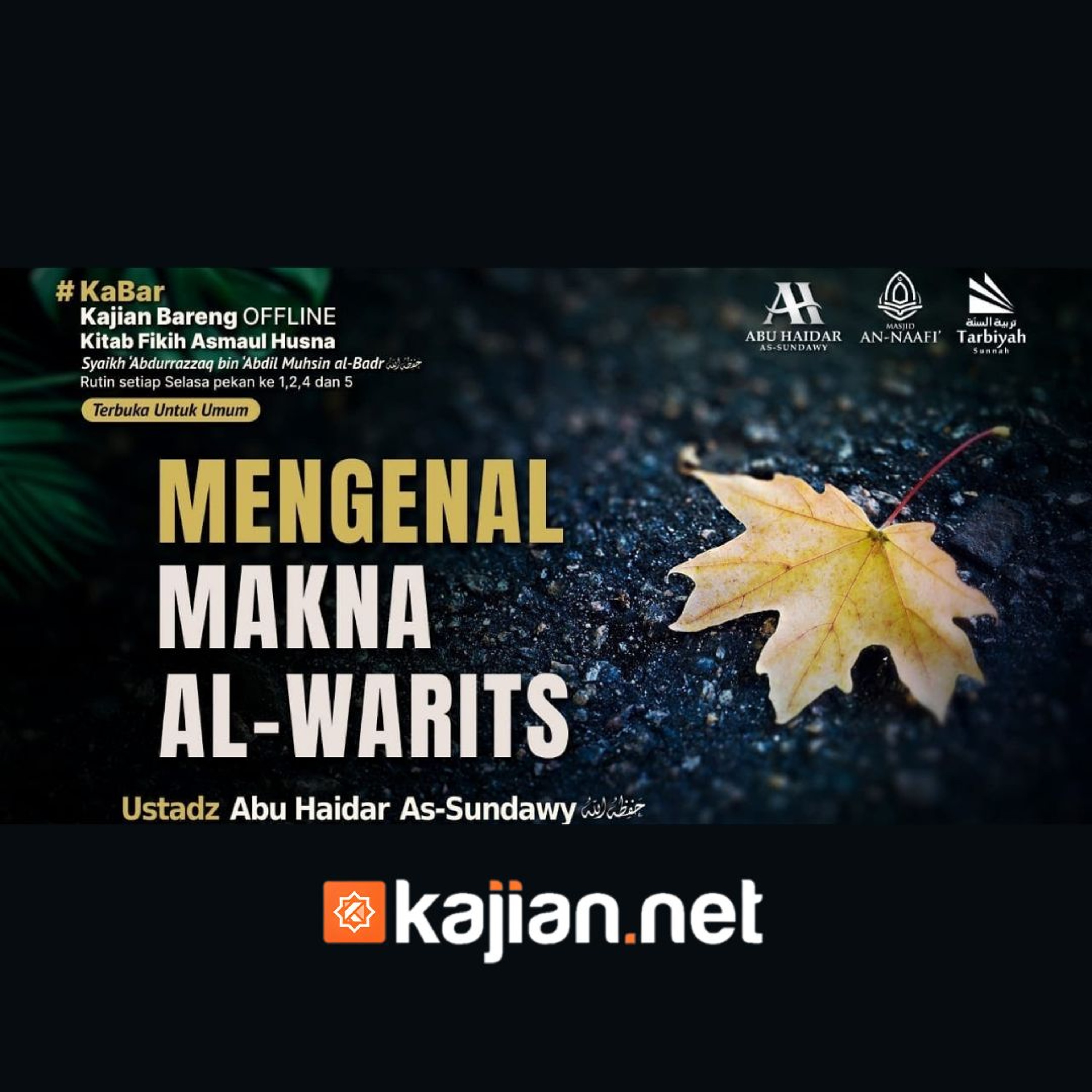 Mengenal Makna Al-Warits (Fiqih Asmaul Husna) #51a - Ustadz Abu Haidar As-Sundawy episode artwork