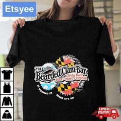 The Bearded Clam Bar Carry Out Beer Wine Liquor Shirt