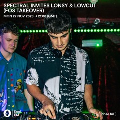 LowCut - Kool FM Guestmix (Spectral Invites)