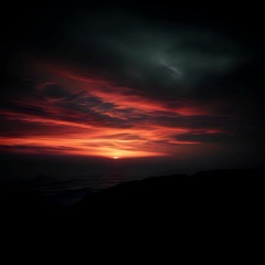 dark sunrise