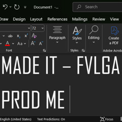 MADE IT prod me