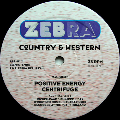 ZZ2. Country & Western - Centrifuge [Zebra Records - 1993]