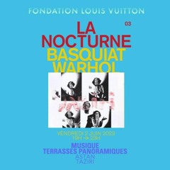 Taziri for Basquiat à la Fondation Vuitton