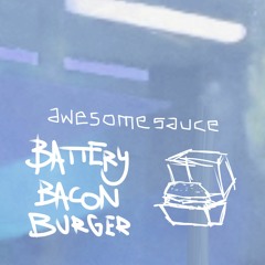 battery bacon burger