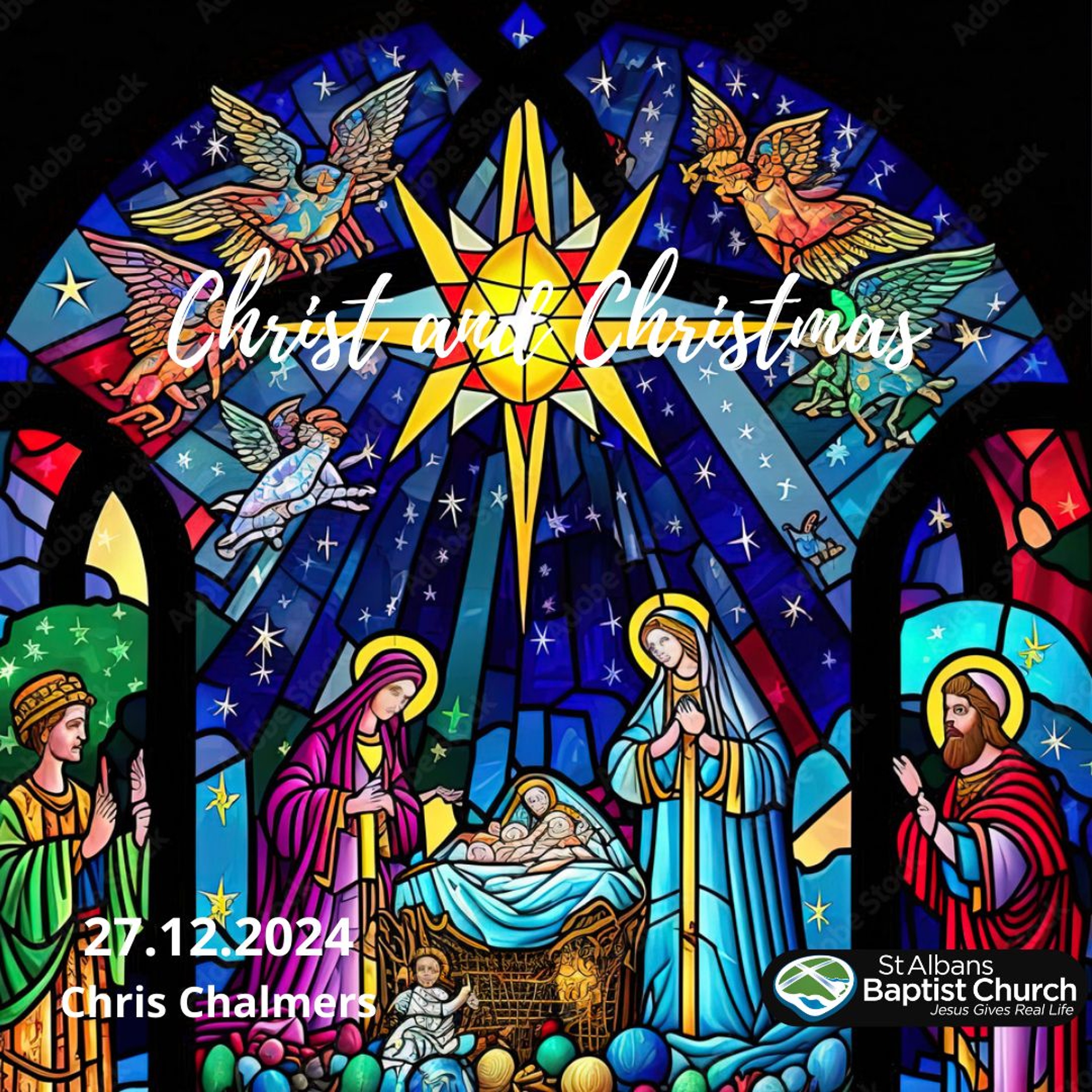 22.12.2024 - Chris Chalmers - Christ with Christmas episode artwork