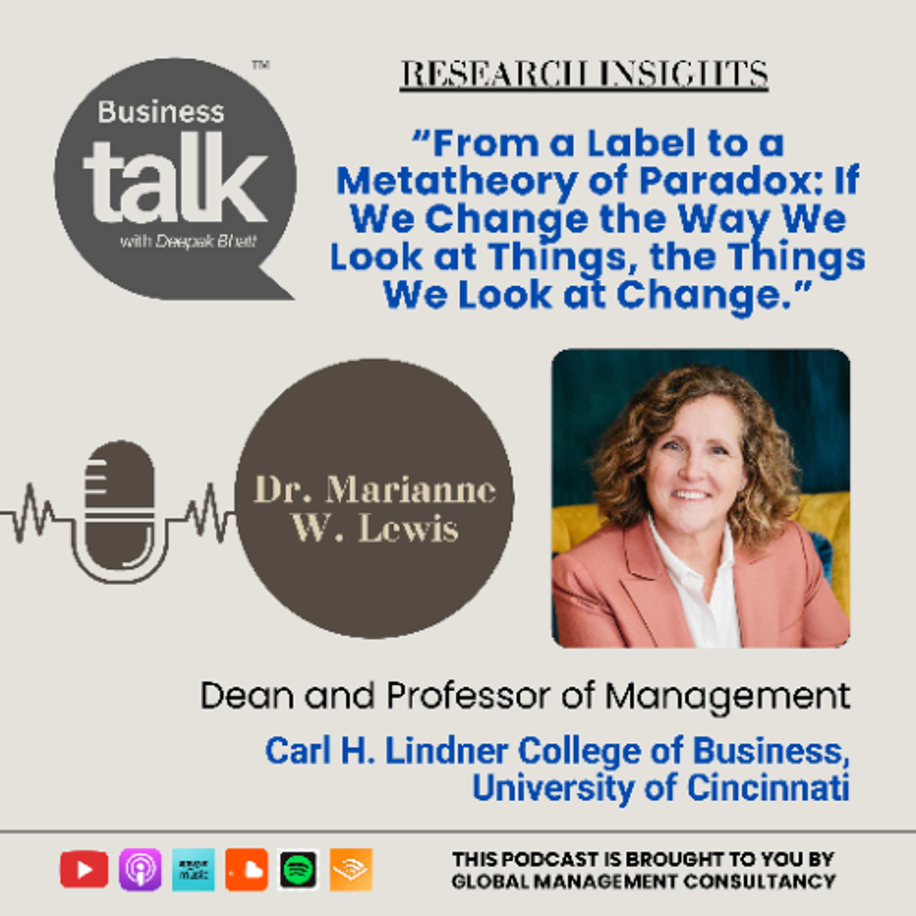Stop Choosing Sides - Why Great Leaders Embrace Contradictions | Dr. Marianne Lewis episode artwork