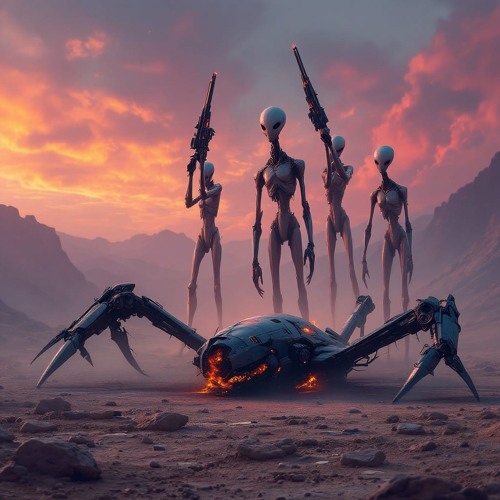 Aliens Shot My Drone