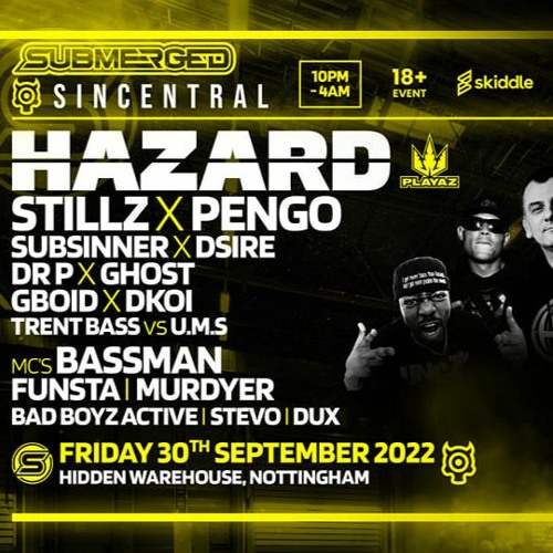 VIBE4DEM (DSIRE, SUBSINNER, MCBC & TJAY) -  SINCENTRAL X SUBMERGED 30/09/22