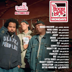 Boom Bap Mondays Live Twitch Set pt. XVIII