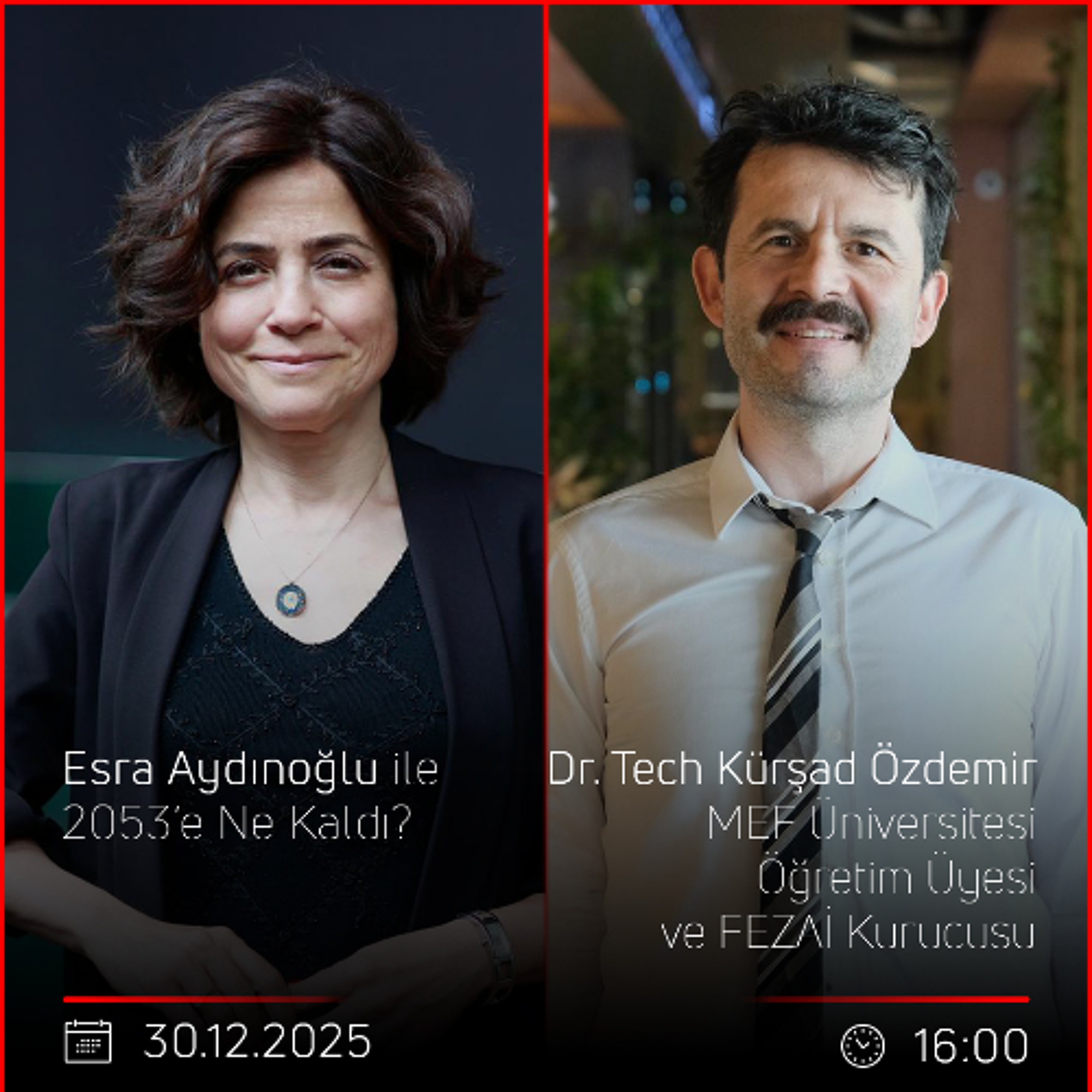 Dr.Tech Kürşad Özdemir – Esra Aydınoğlu ile 2053’e Ne kaldı?