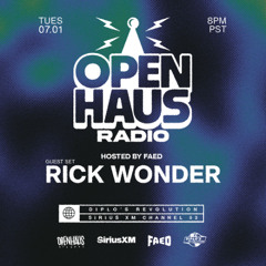 OPEN HAUS RADIO EP09 W/ RICK WONDER (NYC) - 7.01.25