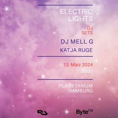 ELECTRIC LIGHTS No.2 Katja Ruge DJ Set Planetarium Hamburg 2024