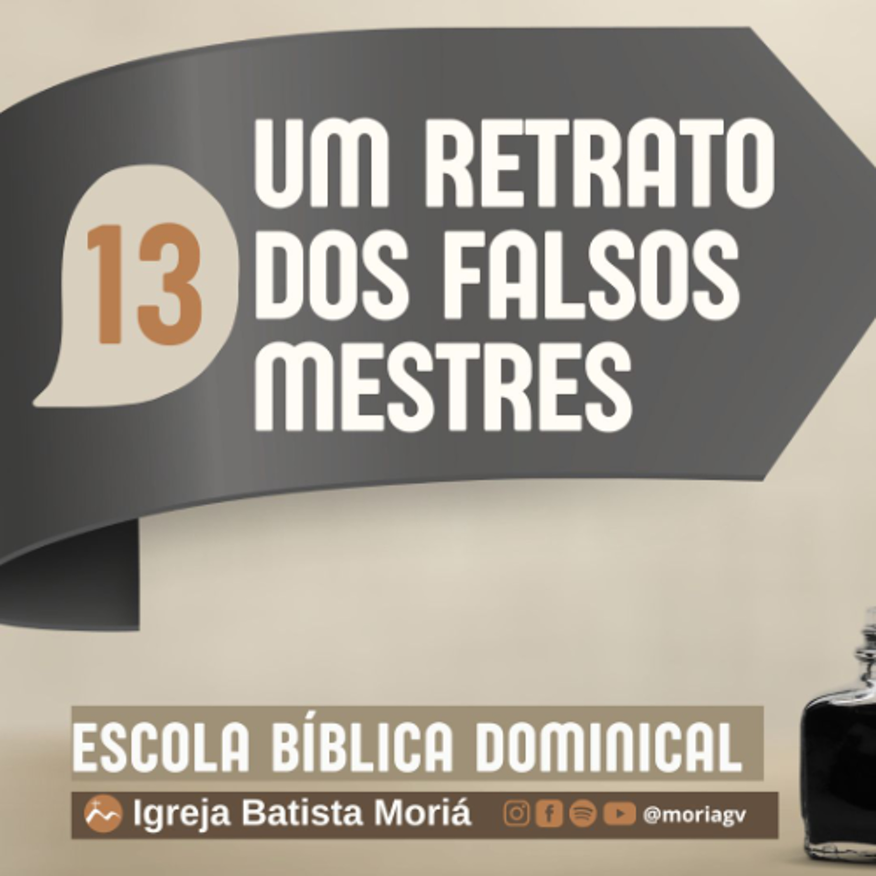 Um retrato dos falsos mestres - Pra. Jacqueline Coelho - Escola Bíblica Dominical [08.02.2026]