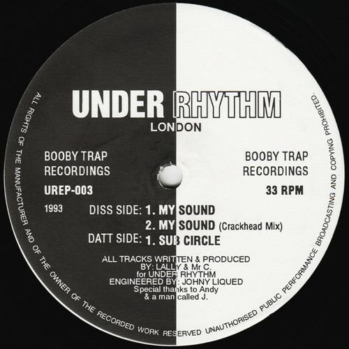 Under Rhythm – Sub Circle ['Datt' Side Track # 3] [1993]