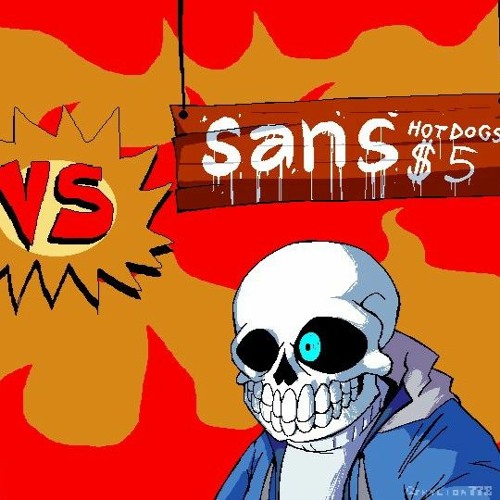 sans as a pizza tower boss concept