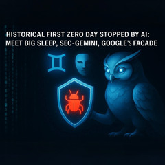 Bit & Being - Historical First Zero Day Stopped by AI: Meet Big Sleep, Sec-Gemini, Google’s FACADE