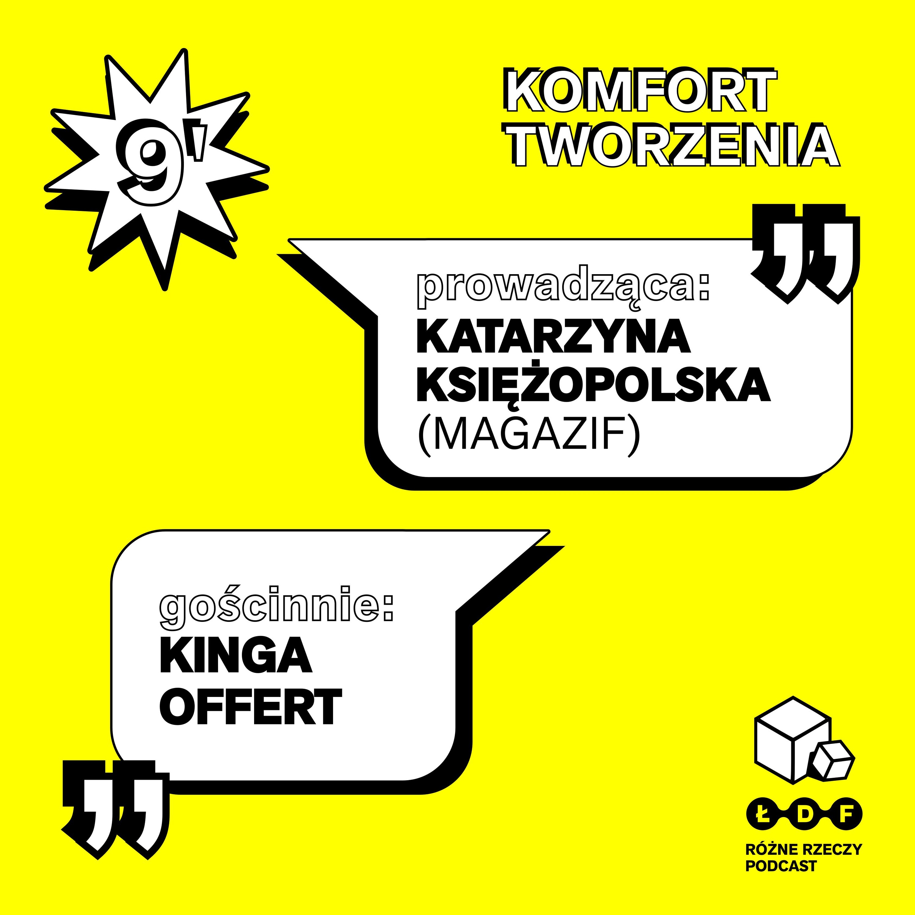 Komfort: KOMFORT TWORZENIA | Kinga Offert