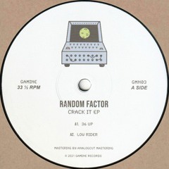 Random Factor - Crack It EP (GMN03)