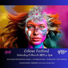Colour Festival - Tribal house building to Techno