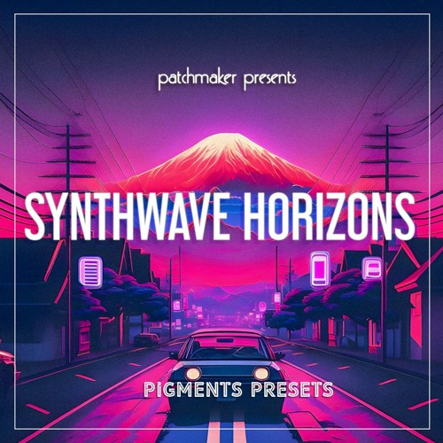 PIGMENTS SYNTHWAVE PRESETS visual data 8