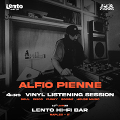 4hrs Vinyl Listening Session | Soul, Disco, Funky, Boogie, House | Lento Hi-Fi Bar Naples IT