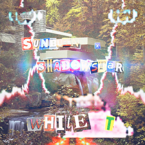 WHITE T w/ SHADOWSTAR