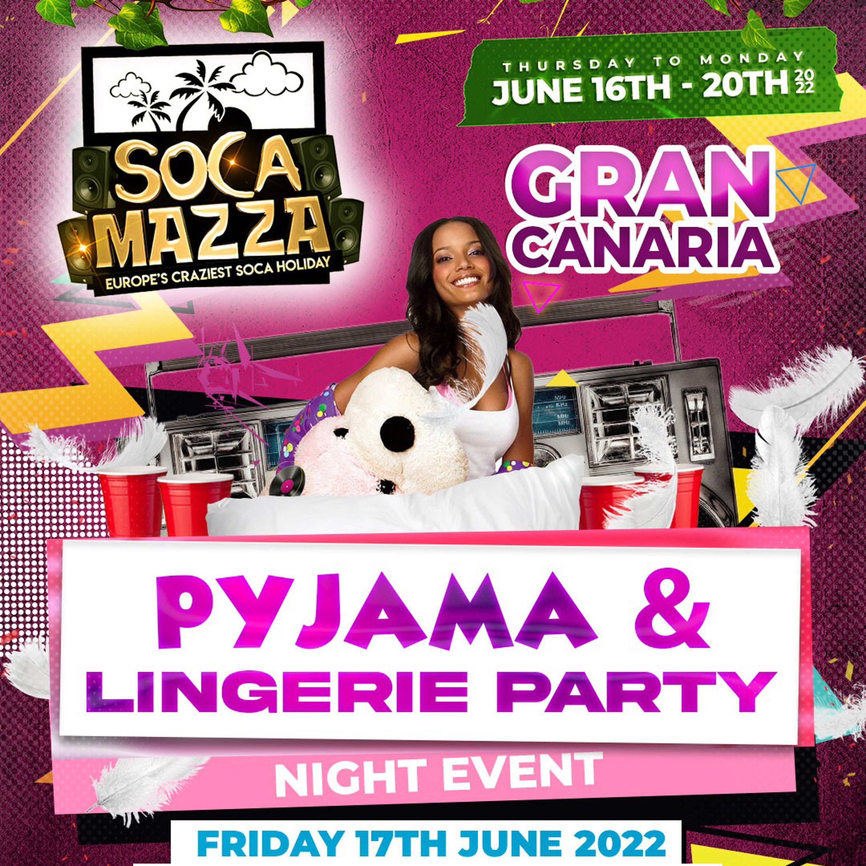 Reggae & Dancehall By @itsKaliUK & @itsDjVibes At Soca Mazza Grand Canaria Pyjama Lingerie Party episode artwork