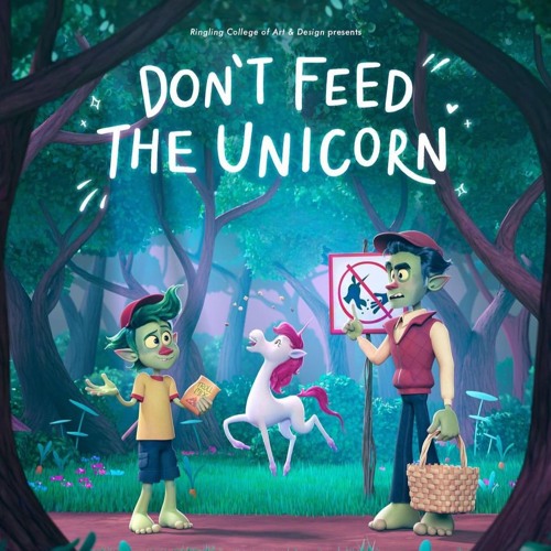 Feeding The Unicorn (Whimsical Quirky)