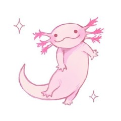 Ask an Axolotl - There's an axolotl on the pink stairs