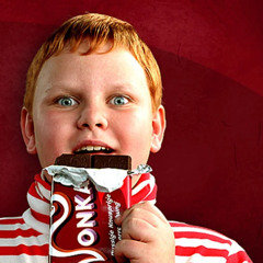 Augustus Gloop's friends rap for him on his beat