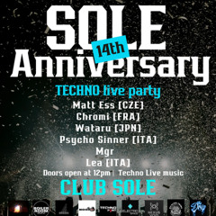 MATT ESS AT SOLE 14TH ANIVERSARY 2025 /HALOWEEN EDITION/