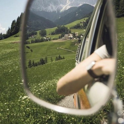 in the car (for study)