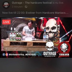 Evolver livestream for Outrage - The Hardcore Festival 23-05-2020