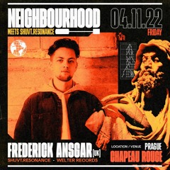 Frederick Ansgar @ Neighbourhood: Prague [NOV2022]