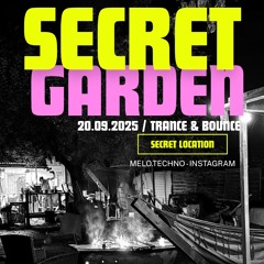 MELO DAILY DOSE OF TECHNO • @SECRETGARDEN 20.09.2025