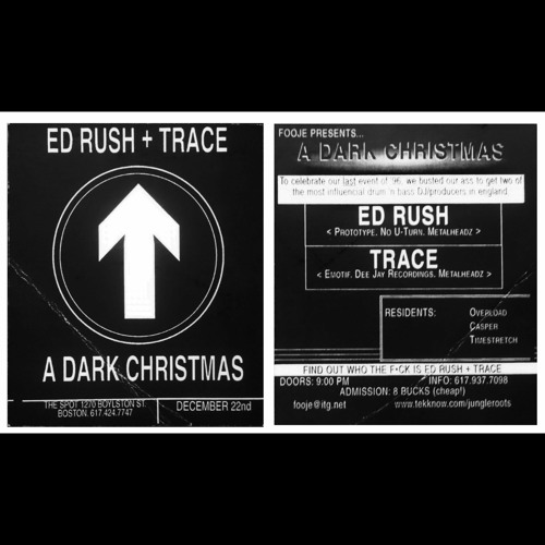 Ed Rush & Trace 3-hour Set 12-22-1996, Dark XMAS 2nd Tape