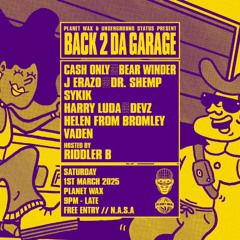 01.03.25 Vaden at Back 2 Da Garage @ Planet Wax