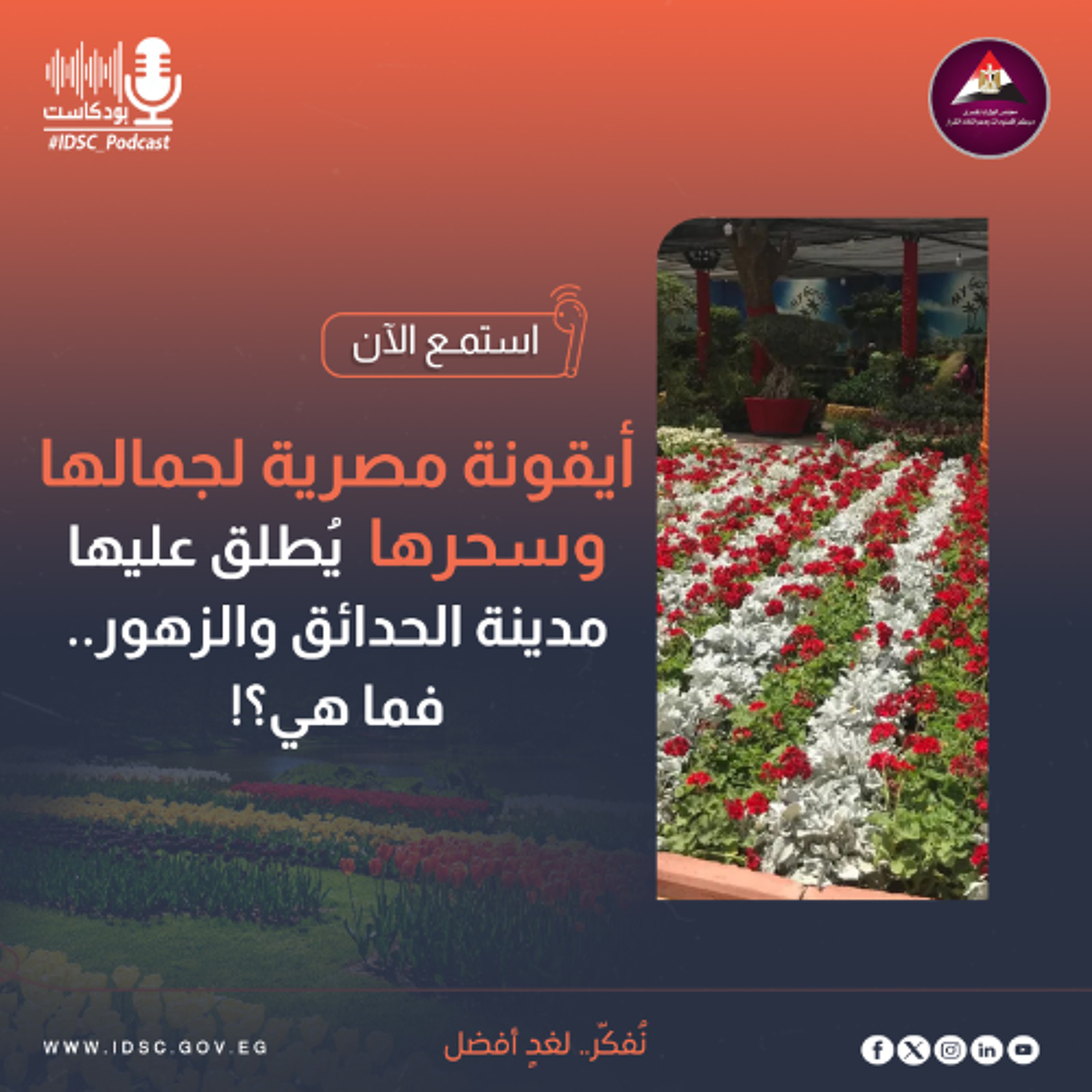 أيقونة مصرية لجمالها وسحرها يُطلق عليها مدينة الحدائق والزهور.. فما هي؟