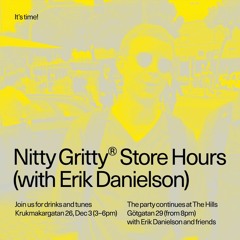 Nitty Gritty Store Hours - Erik Danielson