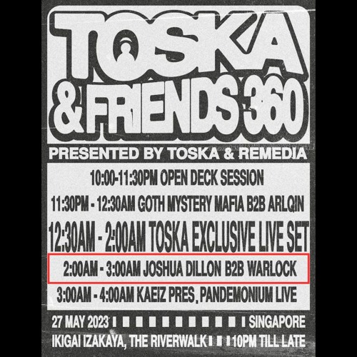 TNF 360 27/05/23 Techno set B2B w @djjoshuadillon