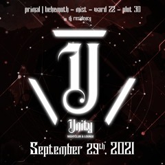 Unity Nightclub & Lounge Residency - September 29th, 2021