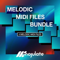 Mojulate | Melodic MIDI Files Bundle