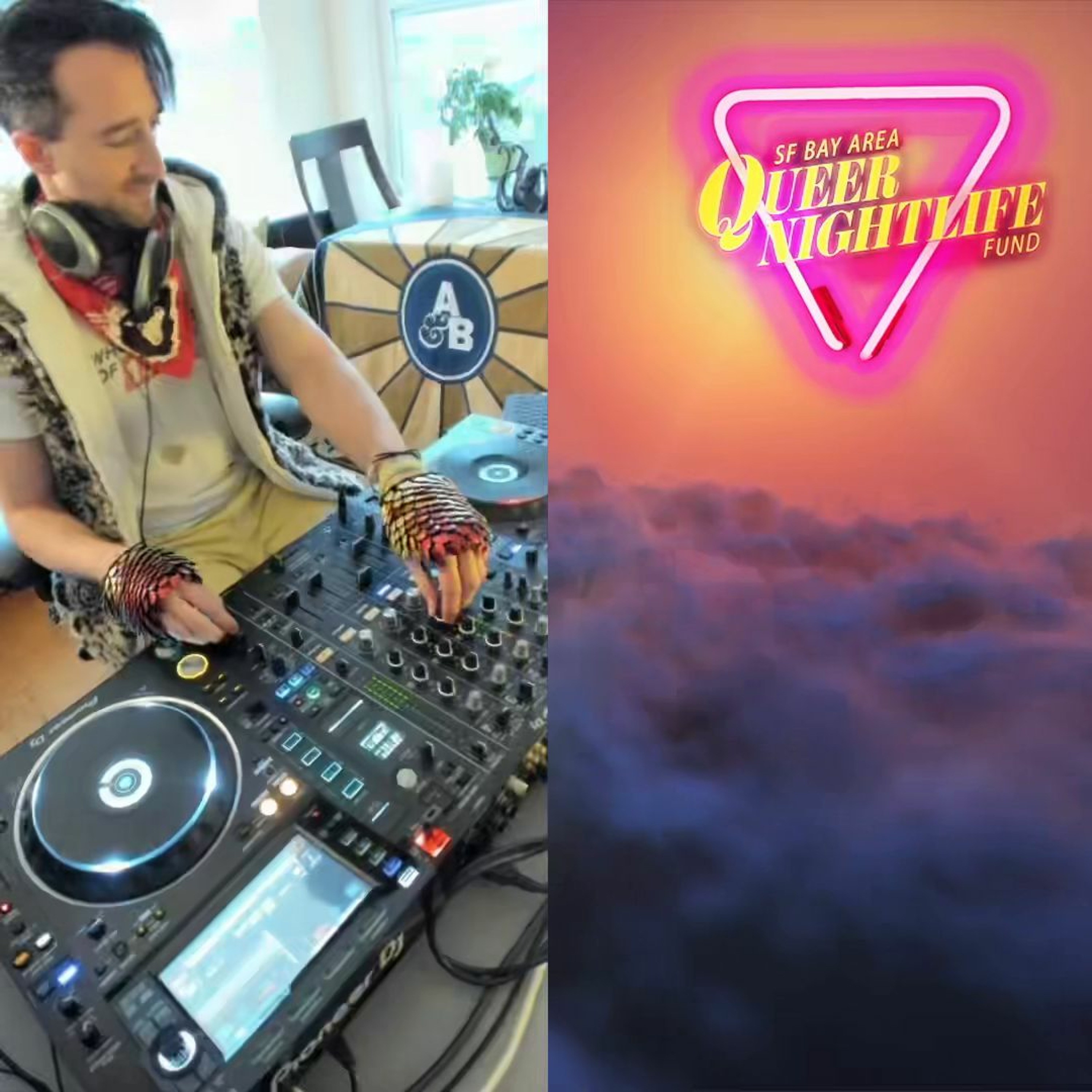 QUEERANTRANCE 🦠 SPECIAL EPISODE: Queer Burners benefitting the SF Bay Area Queer Nightlife Fund episode artwork