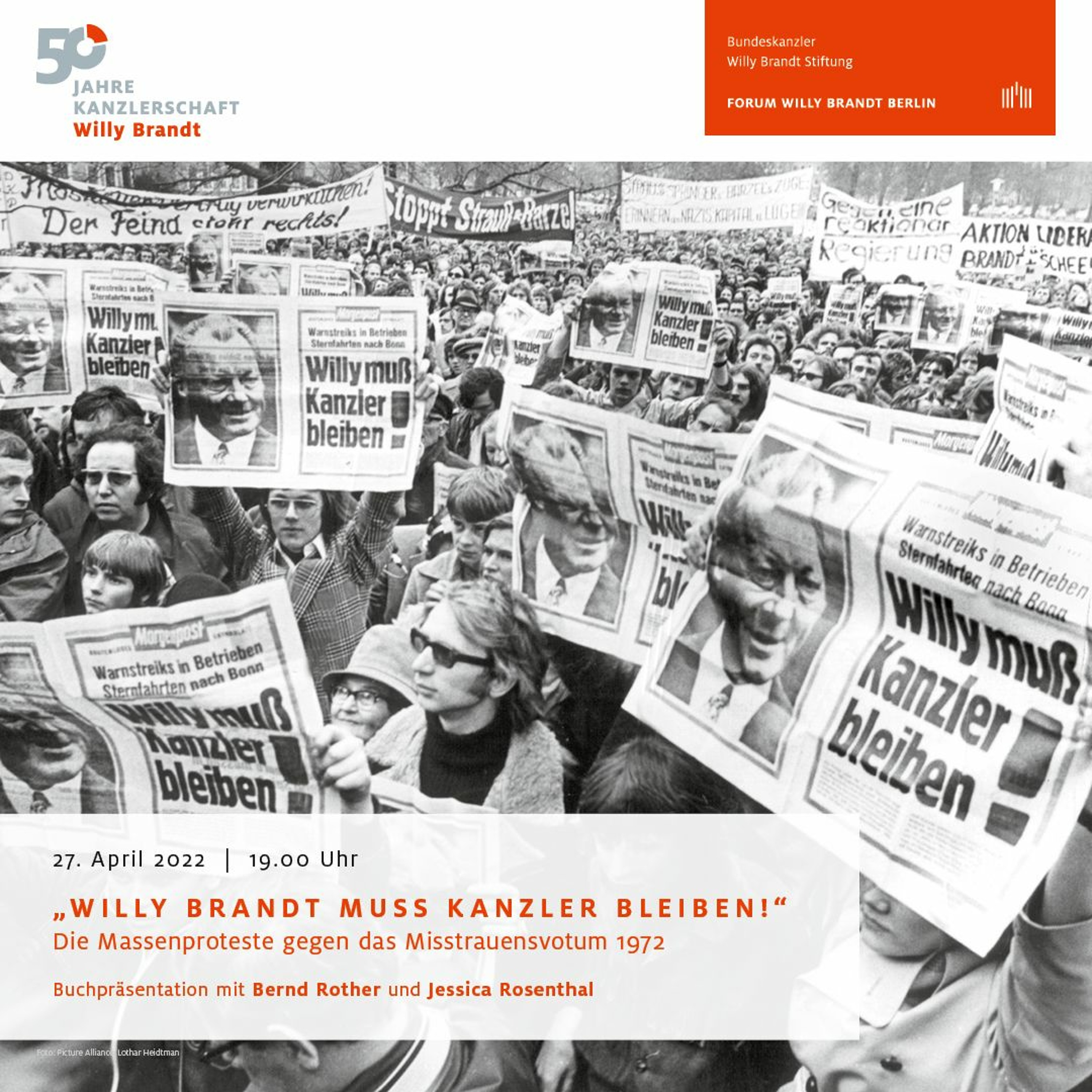Zeitgeschichte erleben. Der Podcast der Bundeskanzler-Willy-Brandt-Stiftung