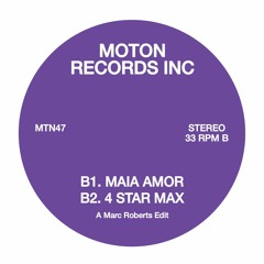 PREMIERE: Marc Roberts - 4 STAR MAX (A Marc Roberts Edit) [Motion Records Inc]