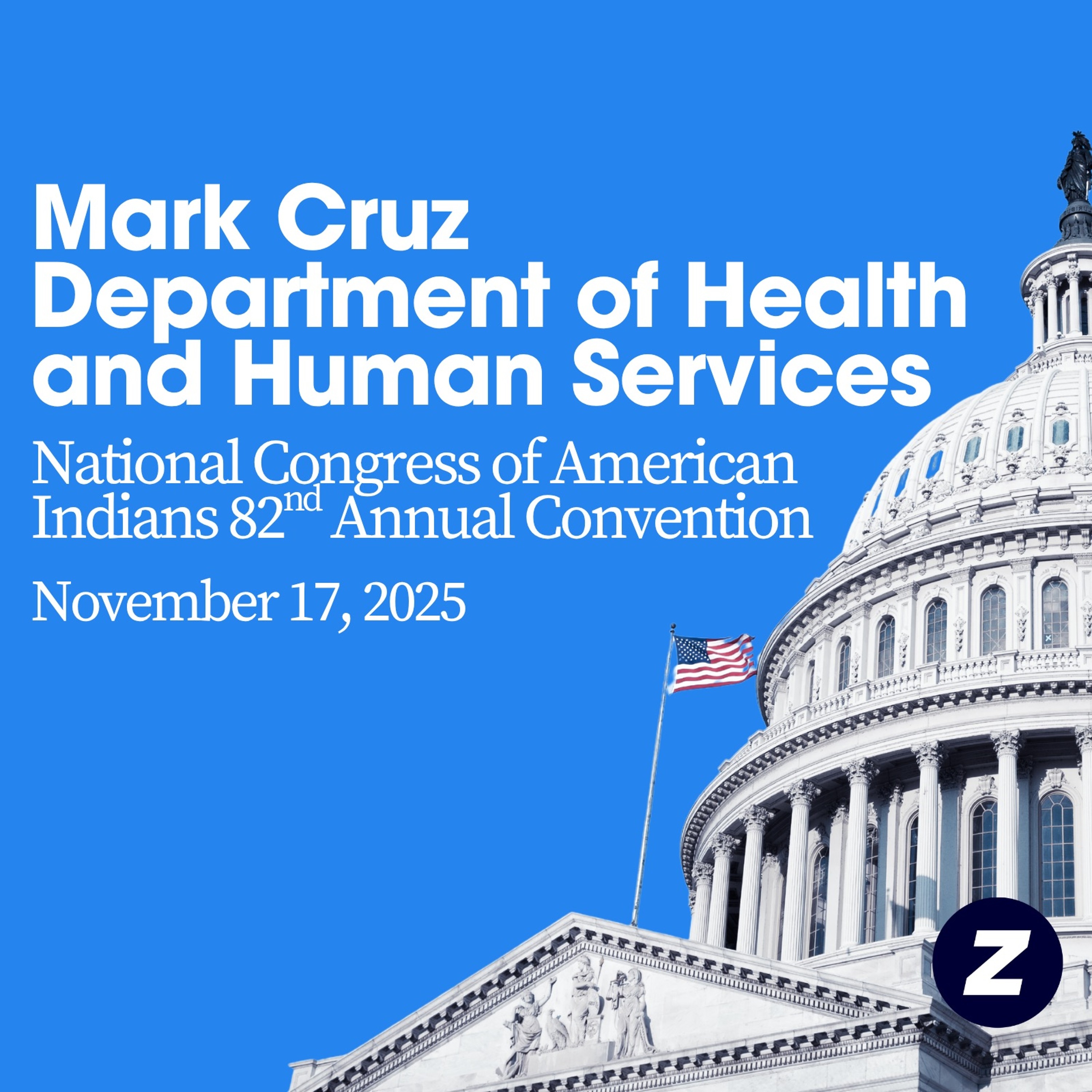 Mark Cruz of Department of Health and Human Services at National Congress of American Indians episode artwork
