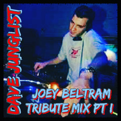Joey Beltram Tribute Mix Pt  I