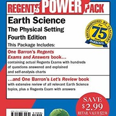 Access PDF EBOOK EPUB KINDLE Earth Science Power Pack (Regents Power Packs) by  Edward J. Dennecke